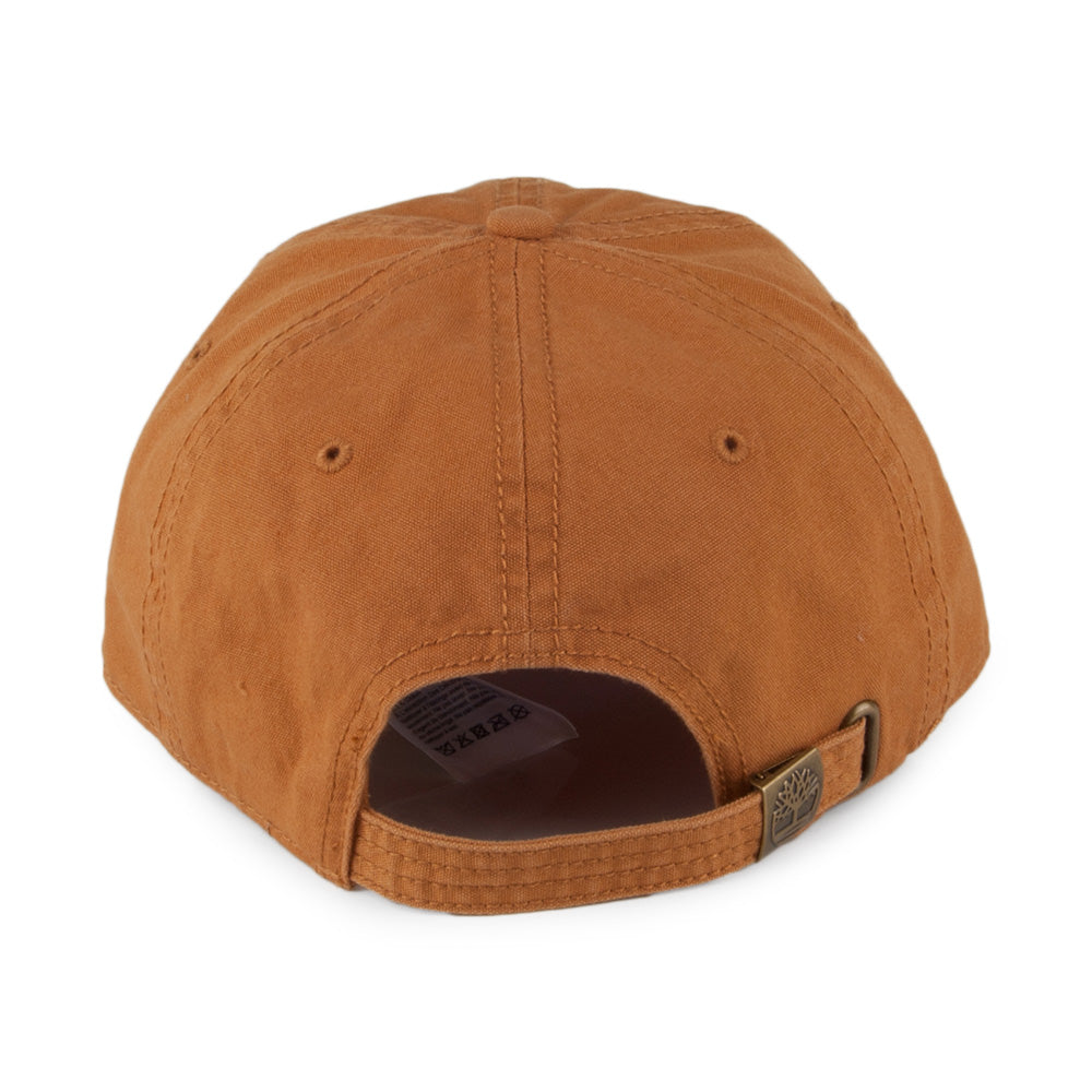 Gorra de béisbol Soundview de lona de algodón de Timberland - Trigo
