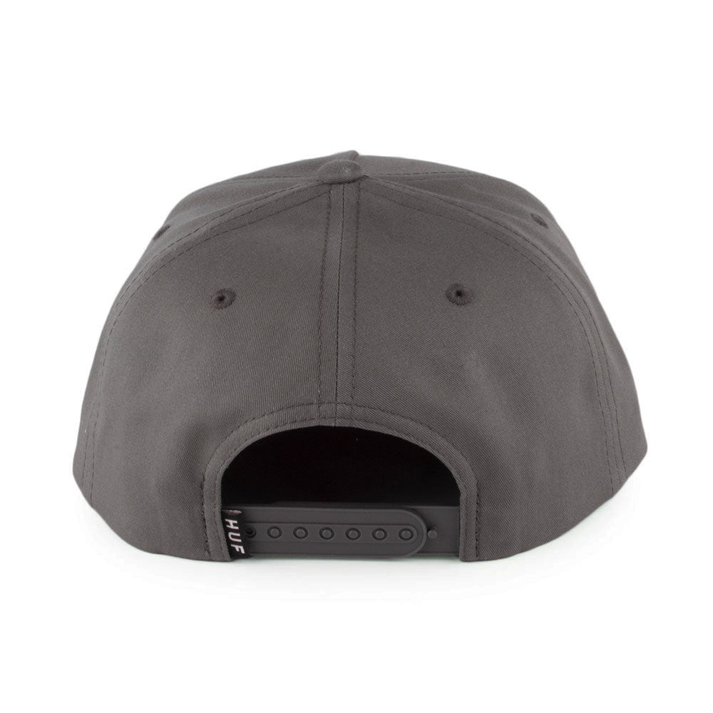 Gorra Snapback Triple Triangle de HUF - Antracita