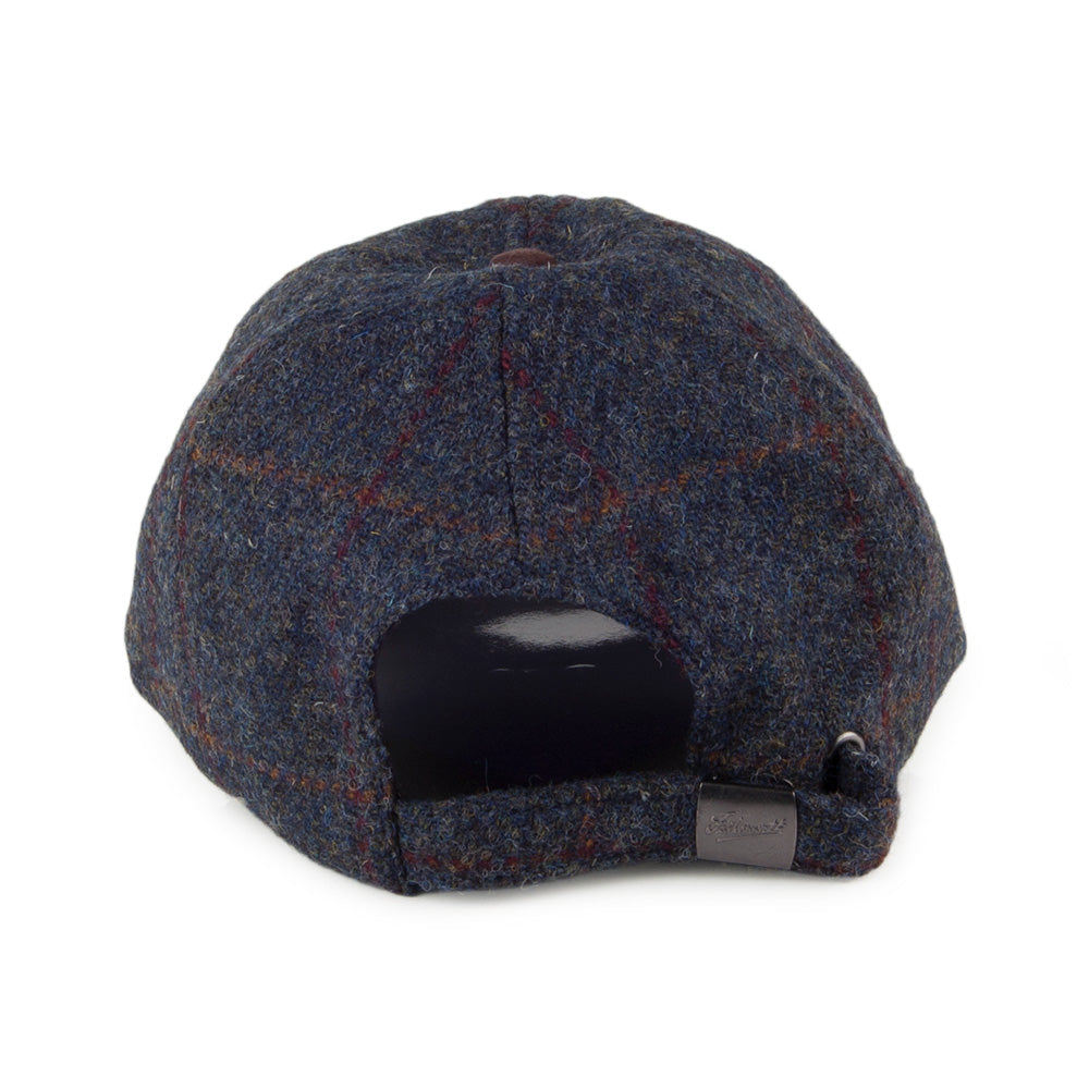 Gorra de béisbol de HARRIS TWEED de Failsworth - Azul-Marrón