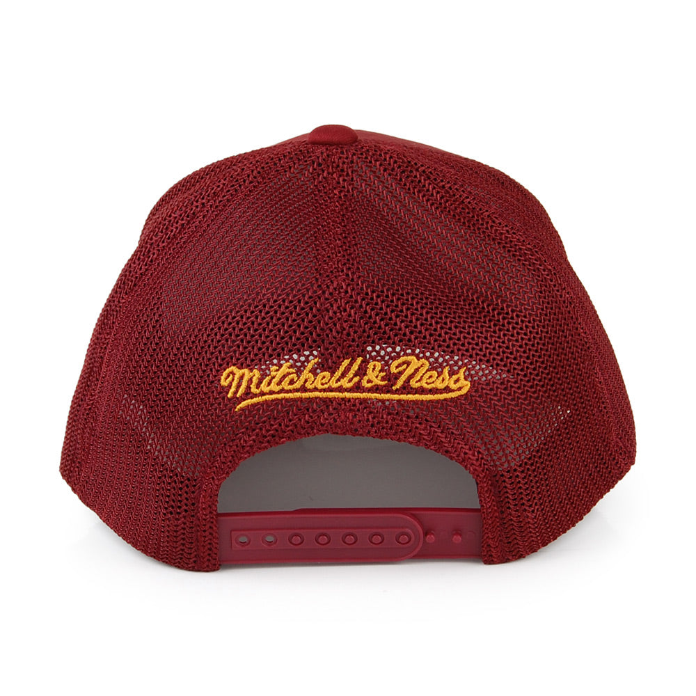Gorra Trucker Vintage Jersey Cleveland Cavaliers de Mitchell & Ness - Burdeos