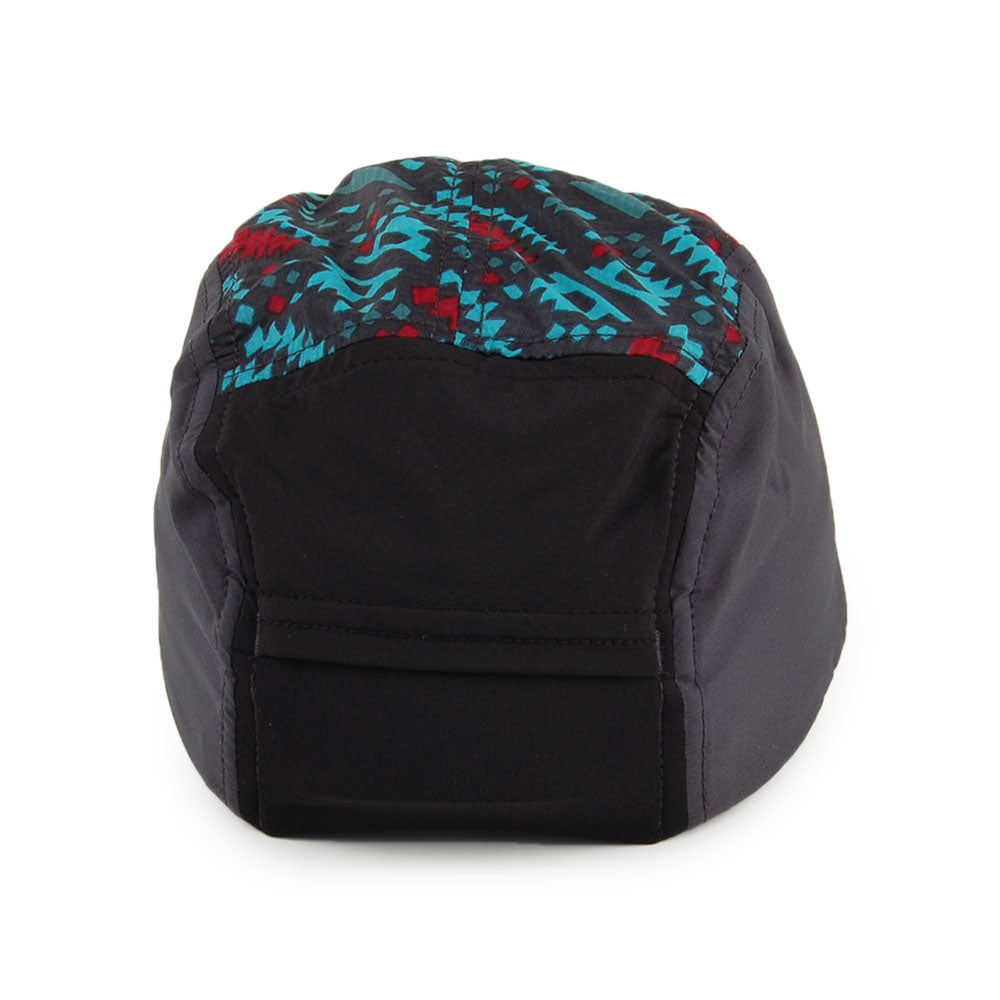 Gorra plegable Airdini Trail nylon reciclado de Patagonia - Azul-Negro