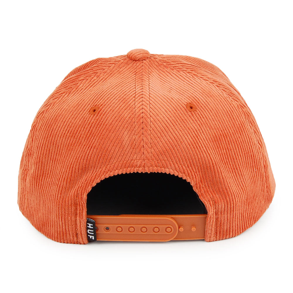 Gorra Snapback 1993 Logo de HUF - Ocre