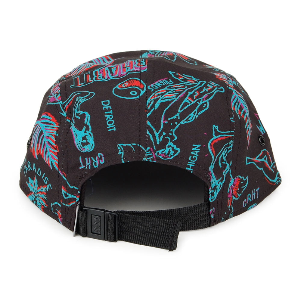 Gorra 5 paneles Paradise de Carhartt WIP - Negro-Multi