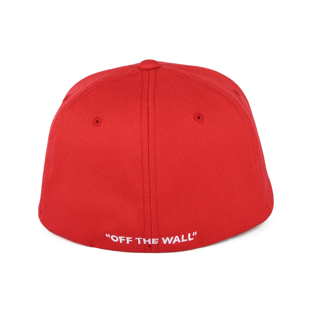 Gorra de béisbol Splitz Flexfit de Vans - Rojo