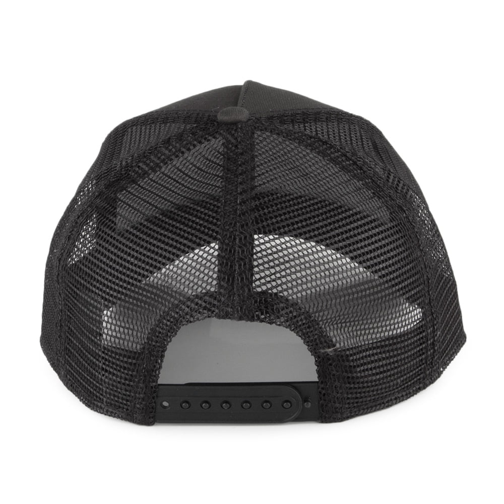 Gorra Trucker Butch de Goorin - Negro Lavado