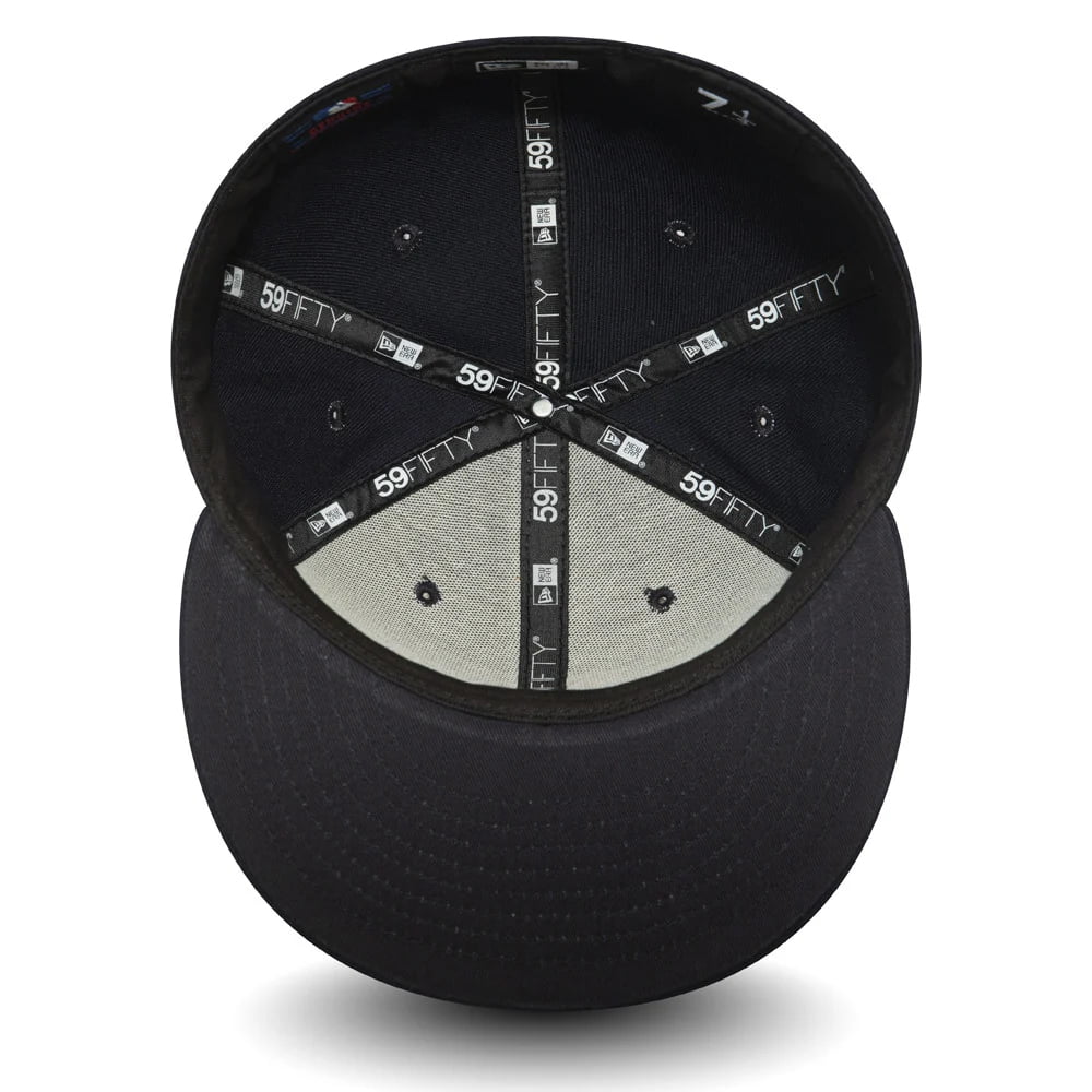 Gorra de béisbol 59FIFTY MLB League Essential L.A. Dodgers de New Era - Azul Marino-Rojo