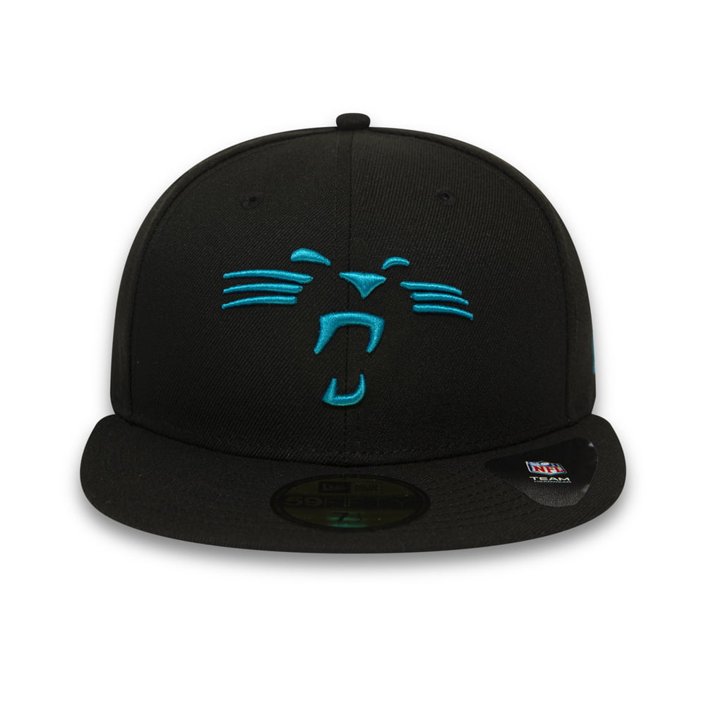 Gorra de béisbol 59FIFTY NFL Team Tonal Shadow Logo Carolina Panthers de New Era - Negro