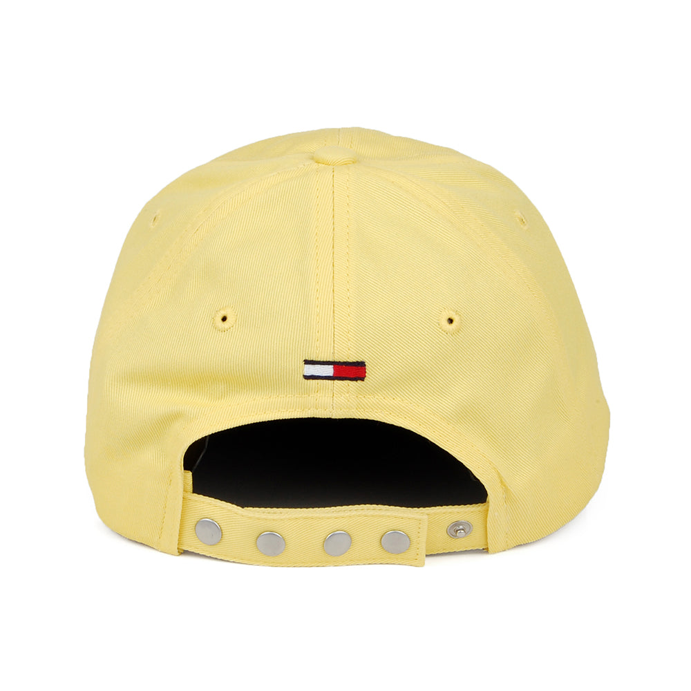Gorra de béisbol Item Retro Logo de Tommy Hilfiger - Amarillo