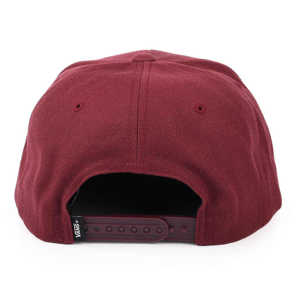 Gorra Snapback Drop V II de Vans - Vino