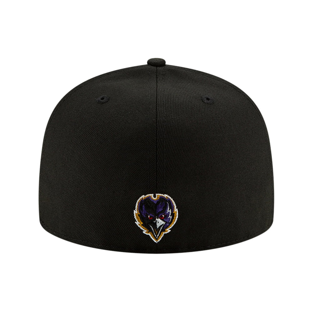 Gorra de béisbol 59FIFTY NFL Elements 2.0 Baltimore Ravens de New Era - Negro