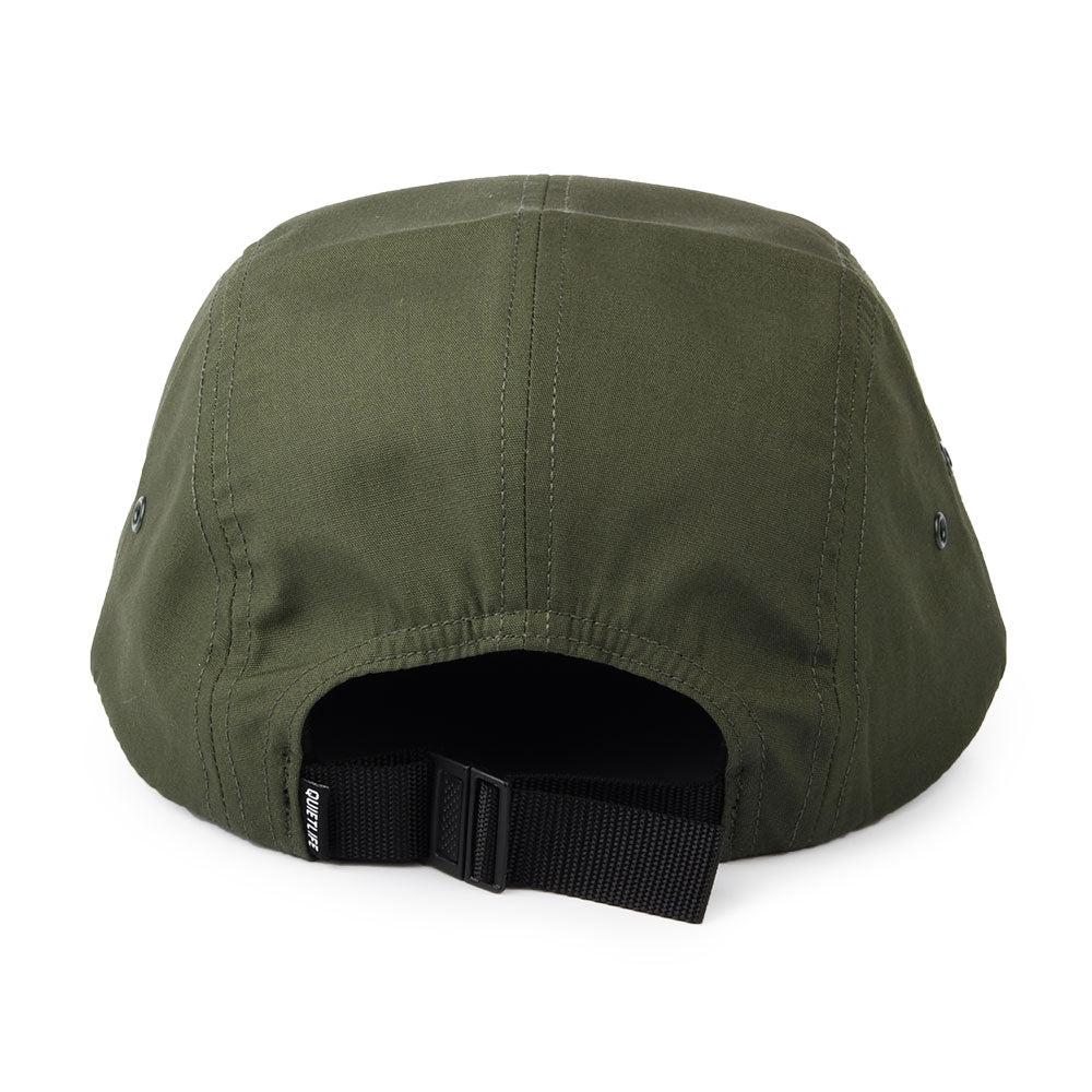 Gorra 5 paneles Foundation de The Quiet Life - Oliva-Blanco