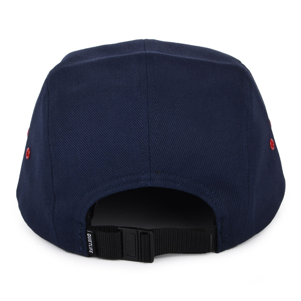 Gorra 5 paneles Traveller de The Quiet Life - Azul Marino