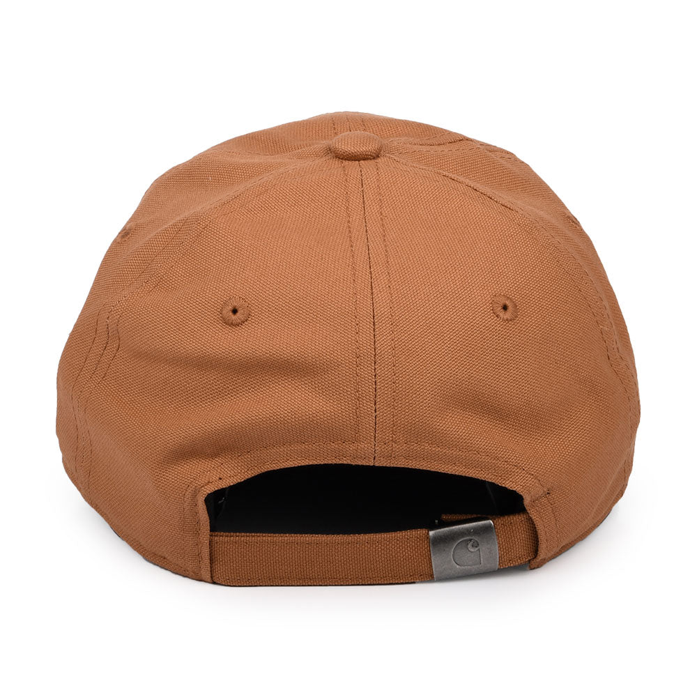 Gorra de béisbol Script de lienzo de algodón de Carhartt WIP - Canela