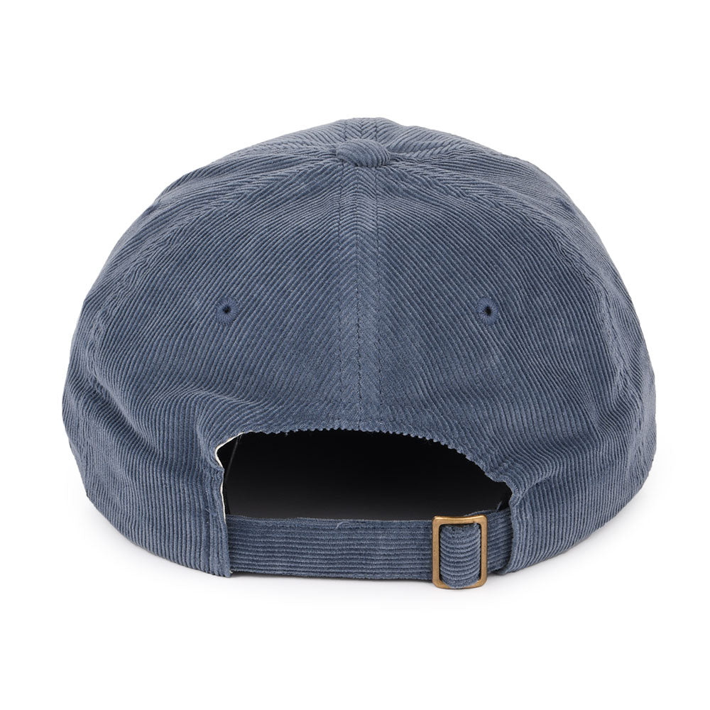 Gorra de béisbol Alpha LP de pana de Brixton - Azul