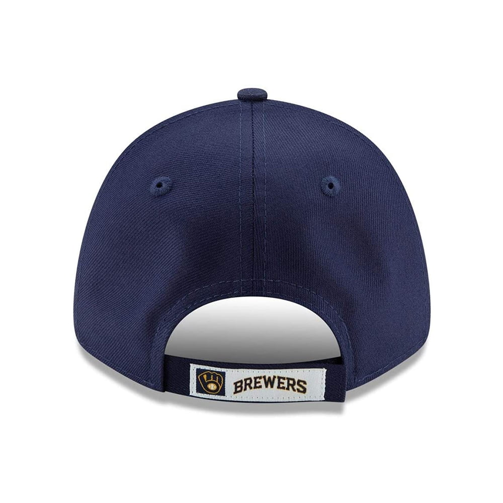 Gorra de béisbol 9FORTY MLB The League Milwaukee Brewers de New Era - Azul Marino
