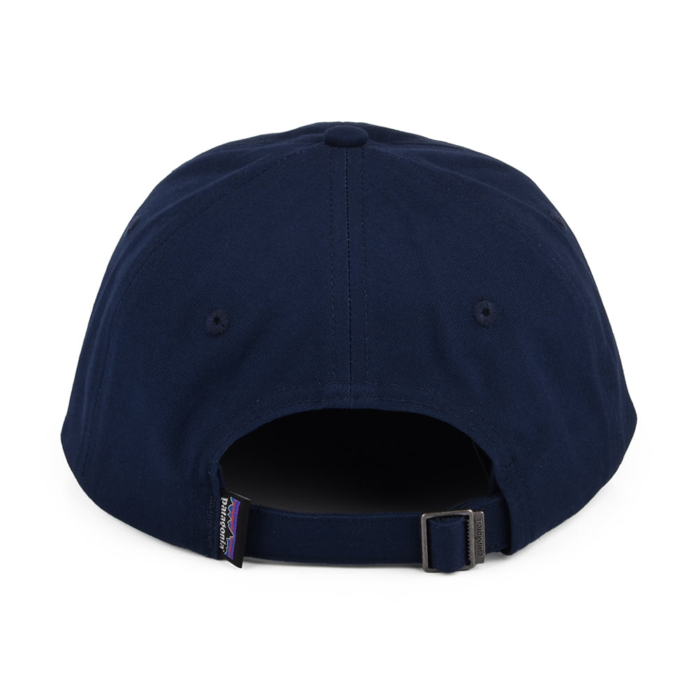 Gorra de béisbol P-6 Label de algodón orgánico de Patagonia - Azul Marino