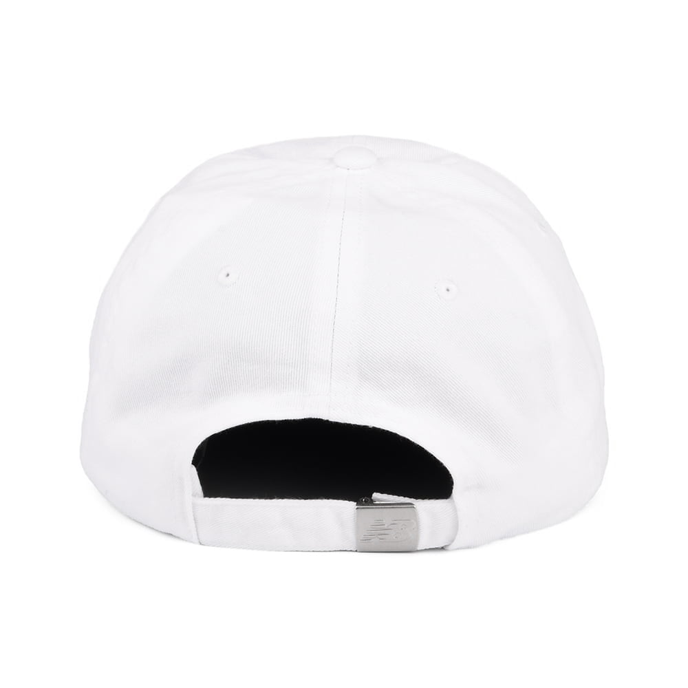 Gorra de béisbol Classic NB visera curvada de New Balance - Blanco