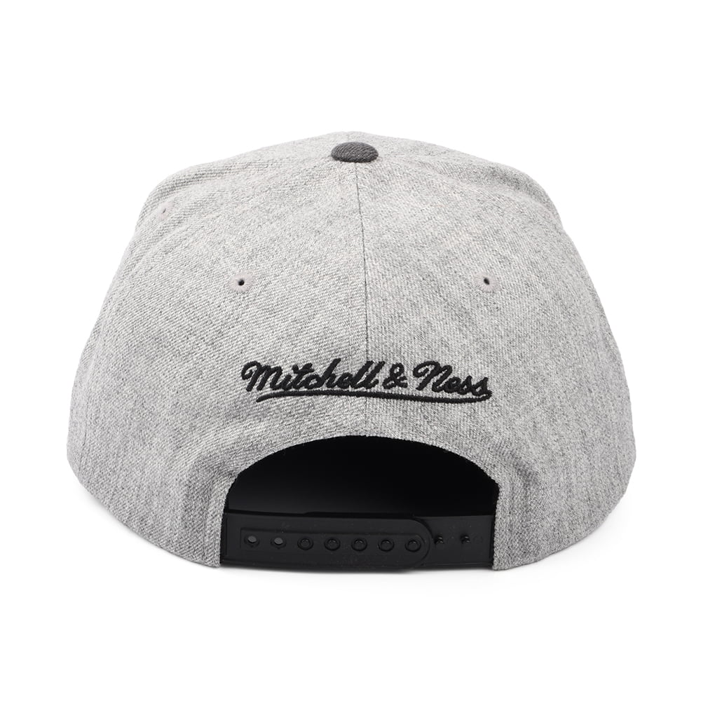 Gorra Snapback NBA Dual Heather Chicago Bulls de Mitchell & Ness - Gris Jaspeado