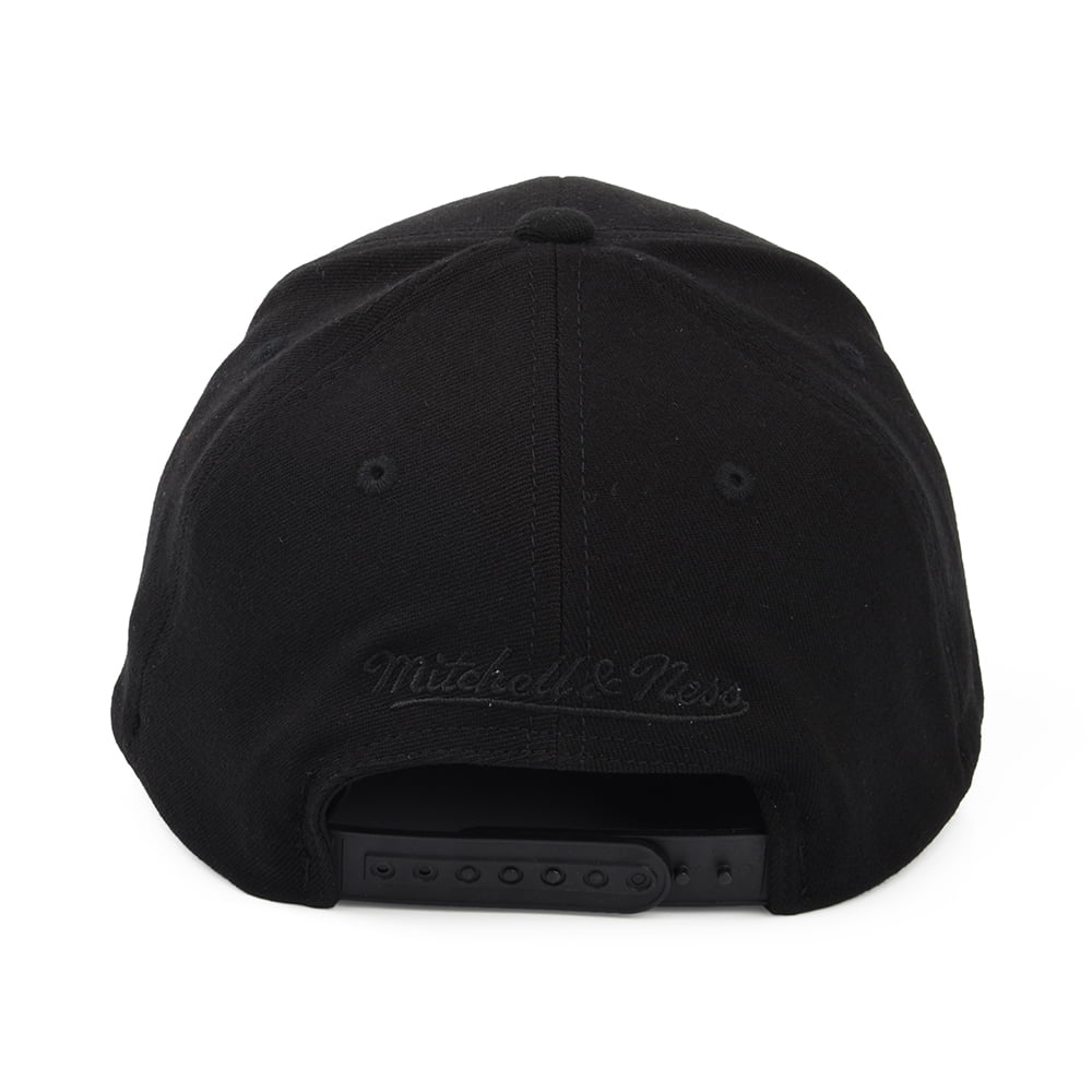 Gorra Snapback Box Logo Redline de Mitchell & Ness - Negro
