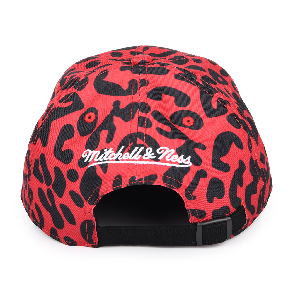 Gorra de béisbol NBA Wild Style Chicago Bulls de Mitchell & Ness - Rojo