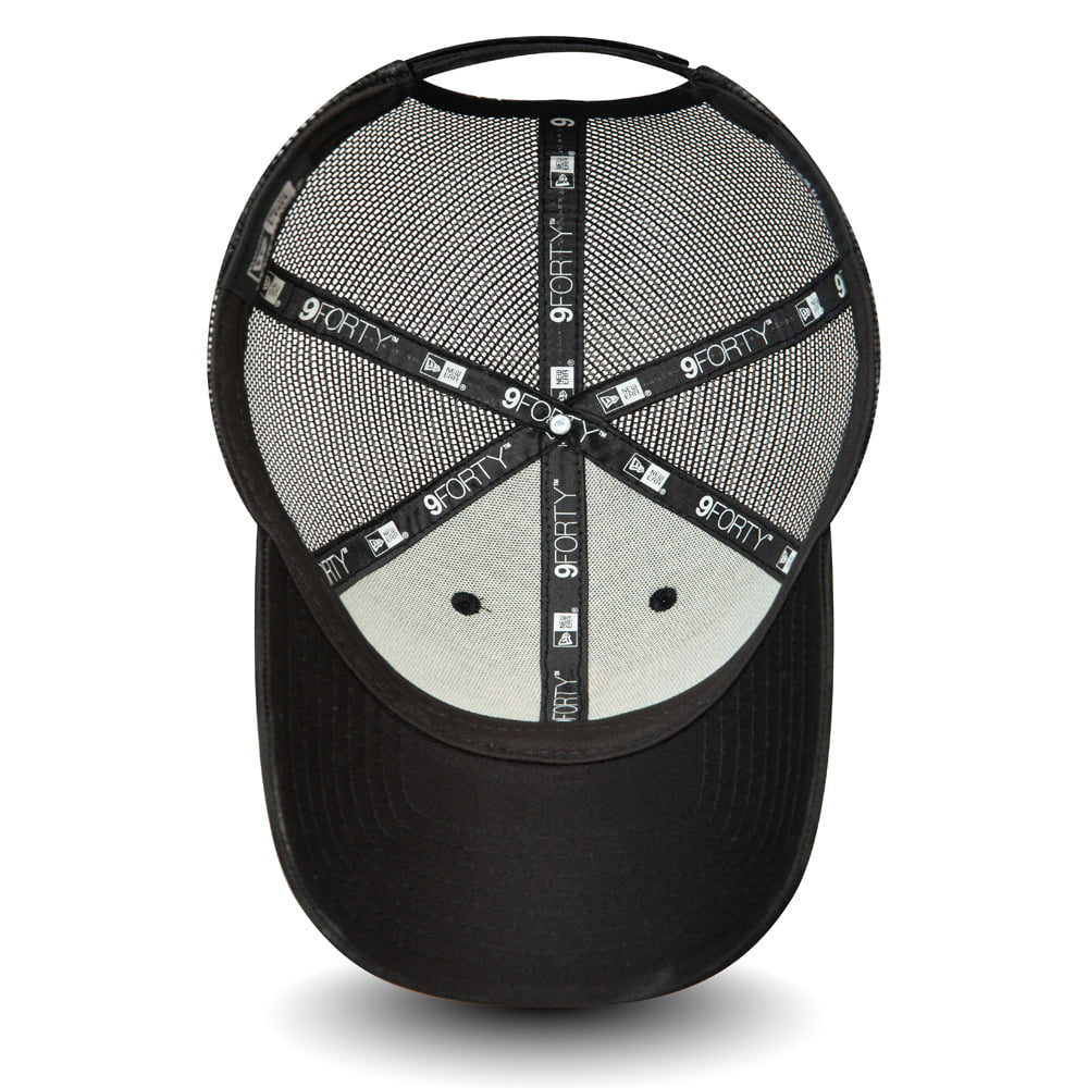 Gorra Trucker 9FORTY MLB Home Field New York Yankees de New Era - Negro