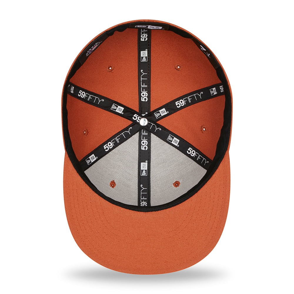 Gorra de béisbol 59FIFTY MLB League Essential I New York Yankees de New Era - Ocre-Marrón