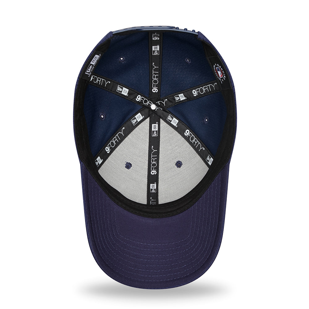 Gorra de béisbol 9FORTY MLB Mono Team Colour L.A. Dodgers de New Era - Azul Marino Claro