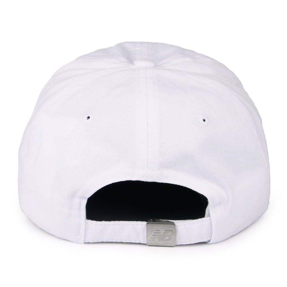Gorra de béisbol Classic NB visera curvada de New Balance - Blanco-Rosa
