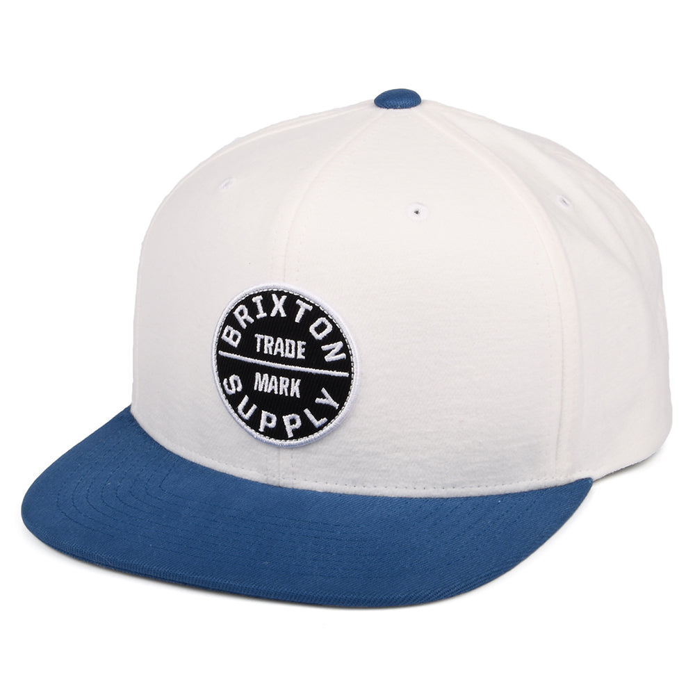 Gorra Brixton Jolt Snapback Unisex Para Adultos - Ajuste Ajustable, Visera Verde, Parche Bordado