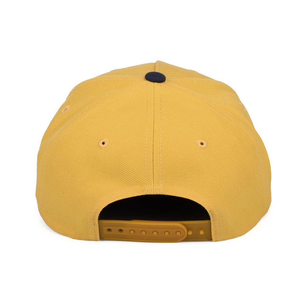 Gorra Snapback Crest C NetPlus MP de Brixton - Amarillo-Azul Marino