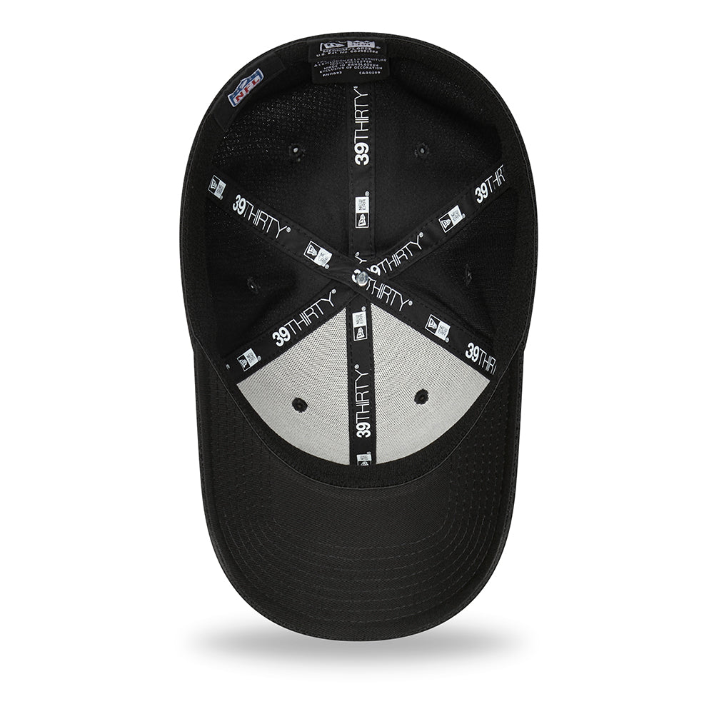 Gorra de béisbol 39THIRTY NFL Diamond Era Las Vegas Raiders de New Era - Negro