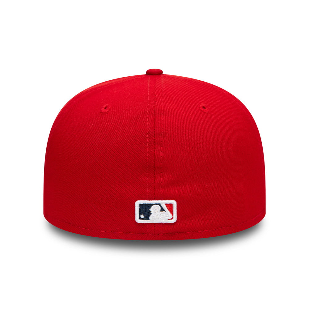 Gorra de béisbol 59FIFTY MLB On Field AC Perf de New Era - Rojo