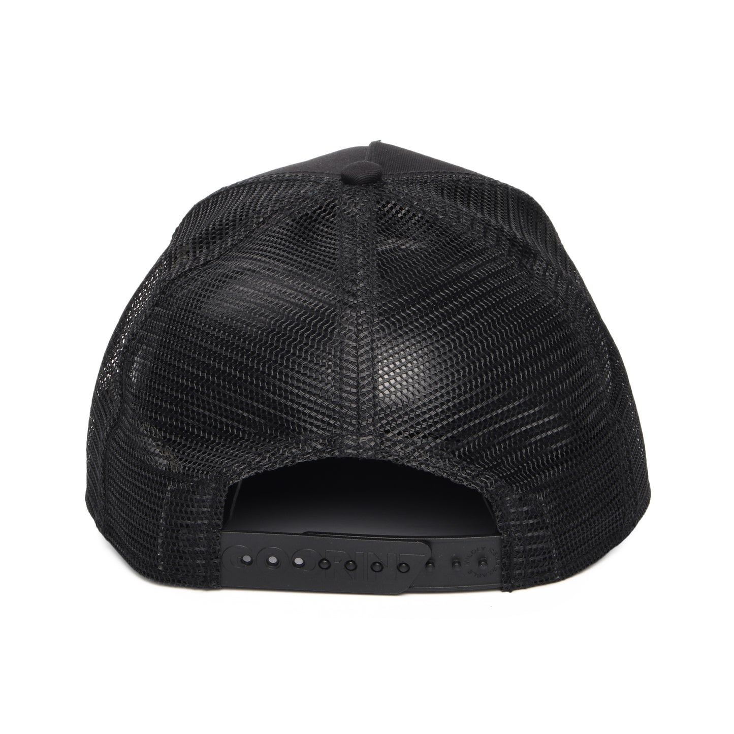 Gorra Trucker Lone Wolf de Goorin - Negro