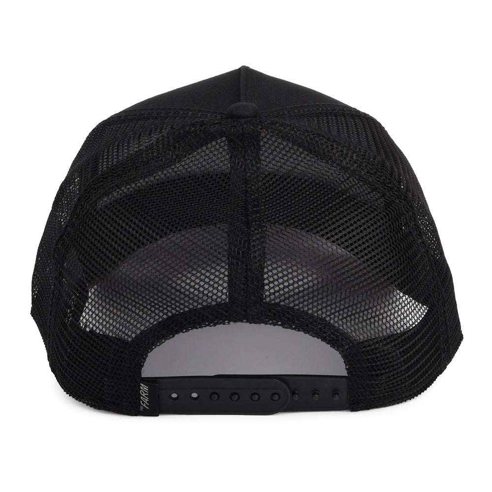 Gorra Trucker Fox de Goorin - Negro