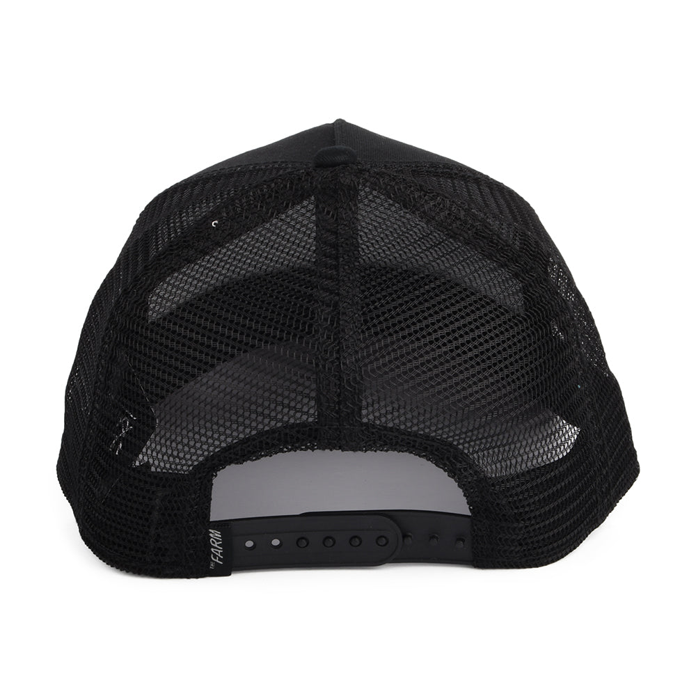 Gorra Trucker Baddest Boy de Goorin - Negro