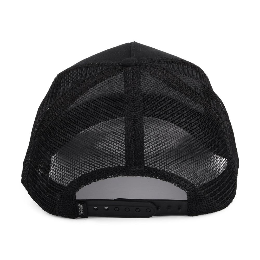 Gorra Trucker Freedom Eagle de Goorin - Negro