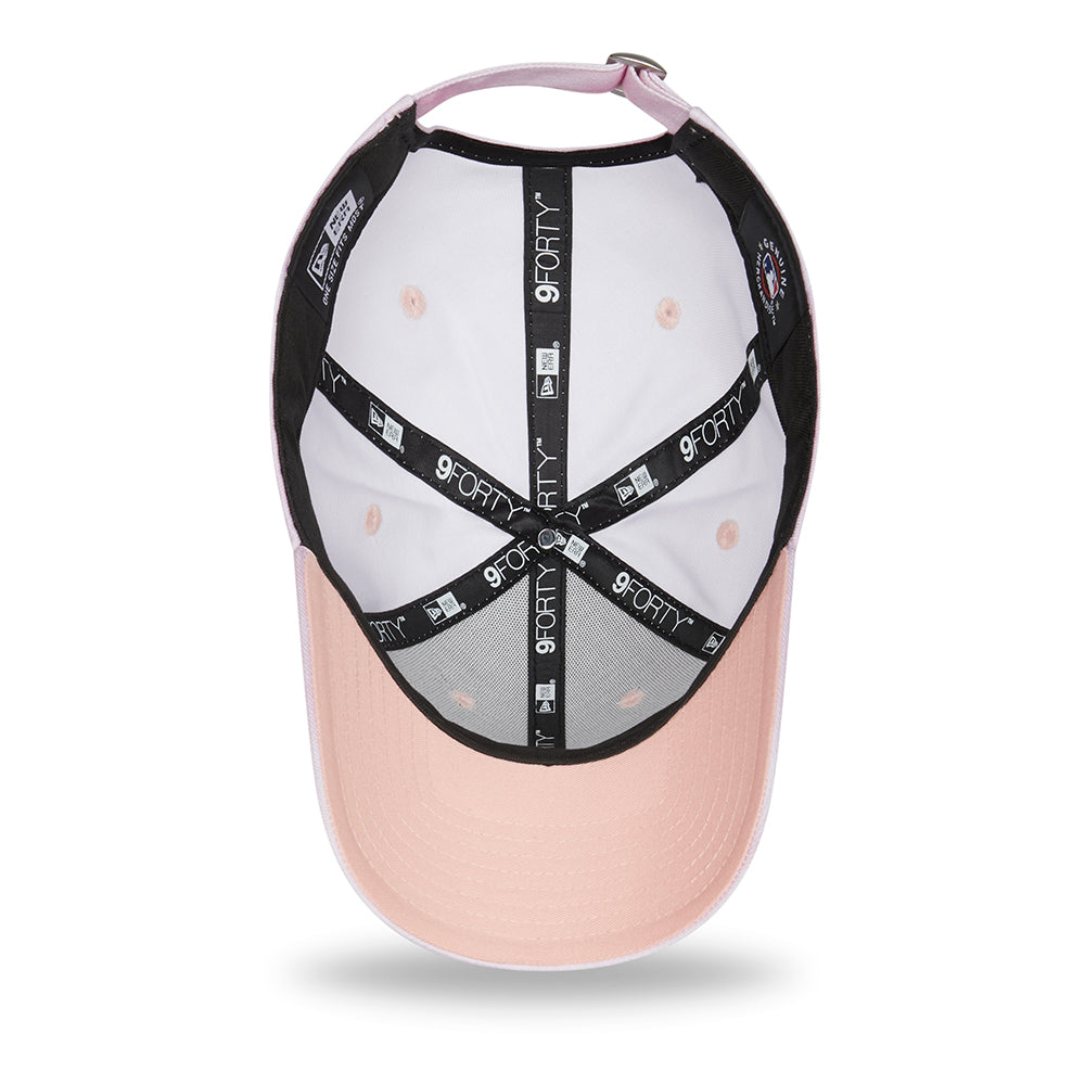 Gorra de béisbol mujeres 9FORTY MLB Pastel Tie Dye New York Yankees de New Era - Rosa-Blanco