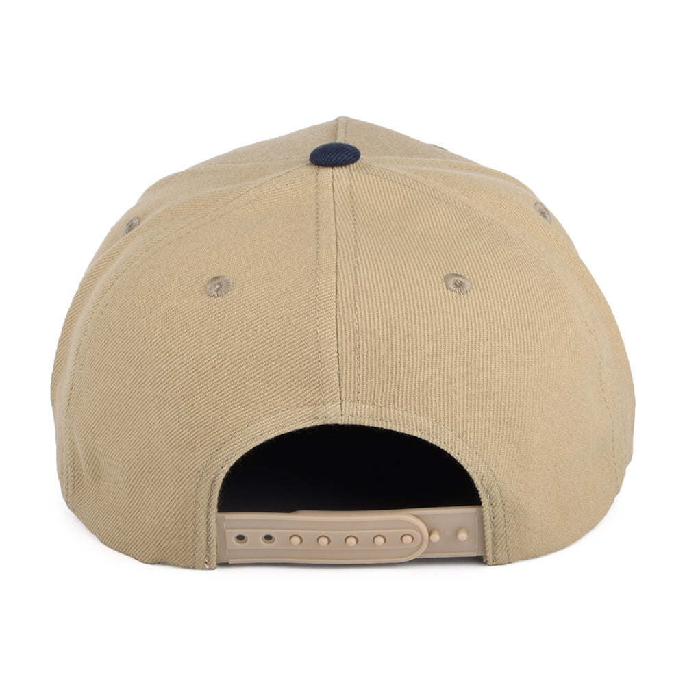 Gorra Snapback Crest C NetPlus MP de Brixton - Arena-Azul Marino Lavado