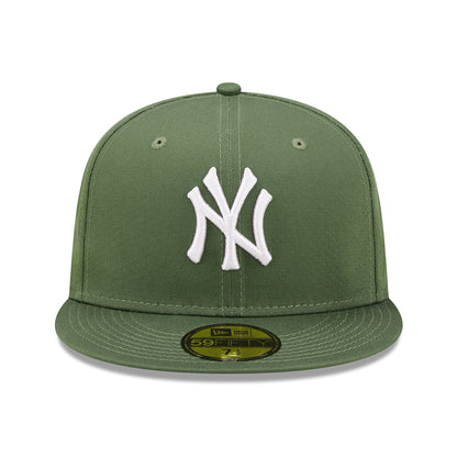 Gorra de béisbol1 59FIFTY MLB League Essential New York Yankees de New Era - Oliva-Blanco