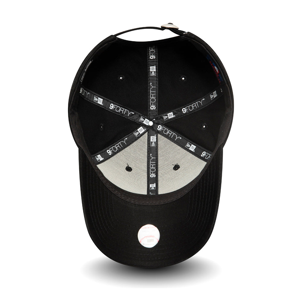Gorra de béisbol 9FORTY MLB League Essential L.A. Dodgers de New Era - Negro sobre Negro