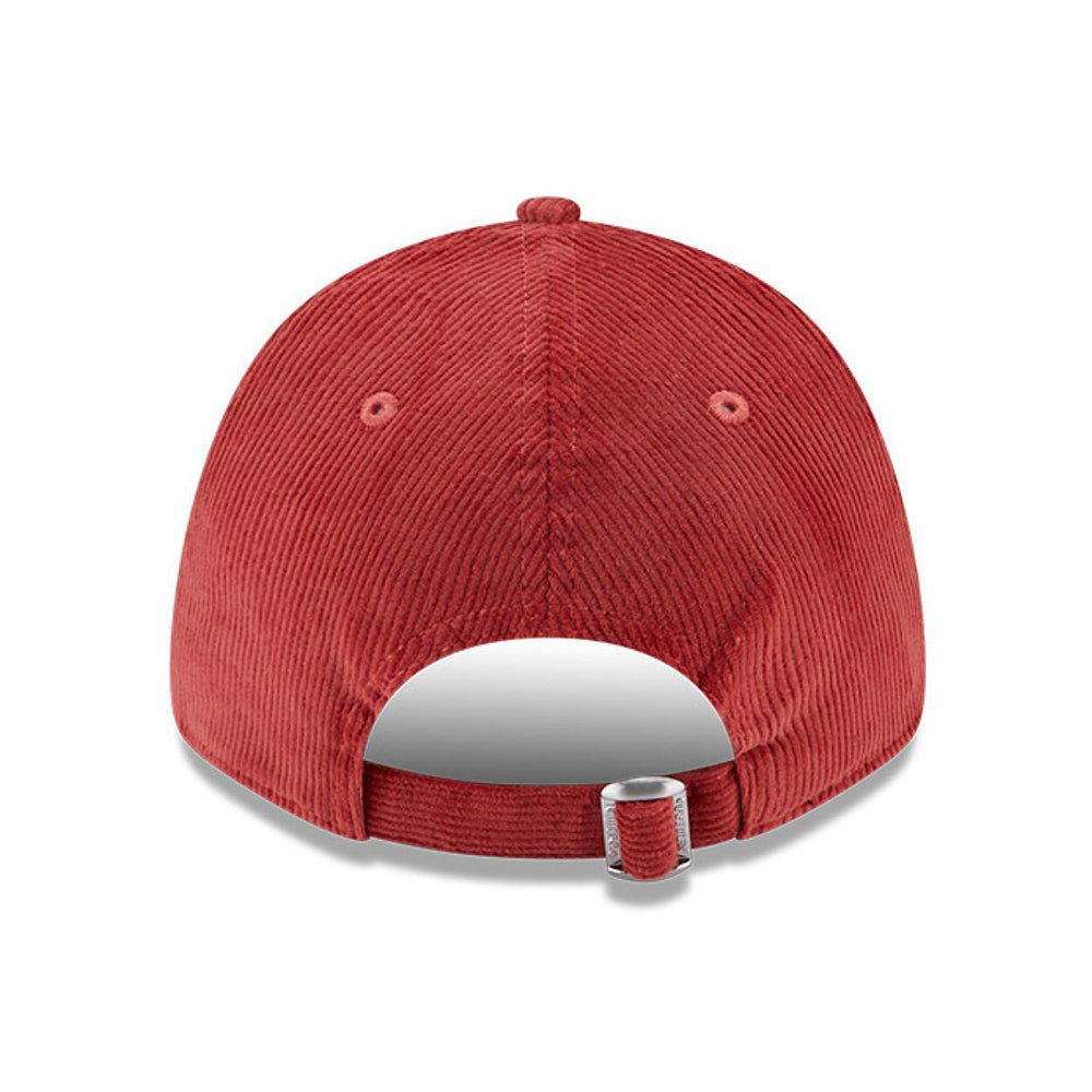 Gorra de béisbol 9FORTY NE Cord Águila de New Era - Rojo Lavado