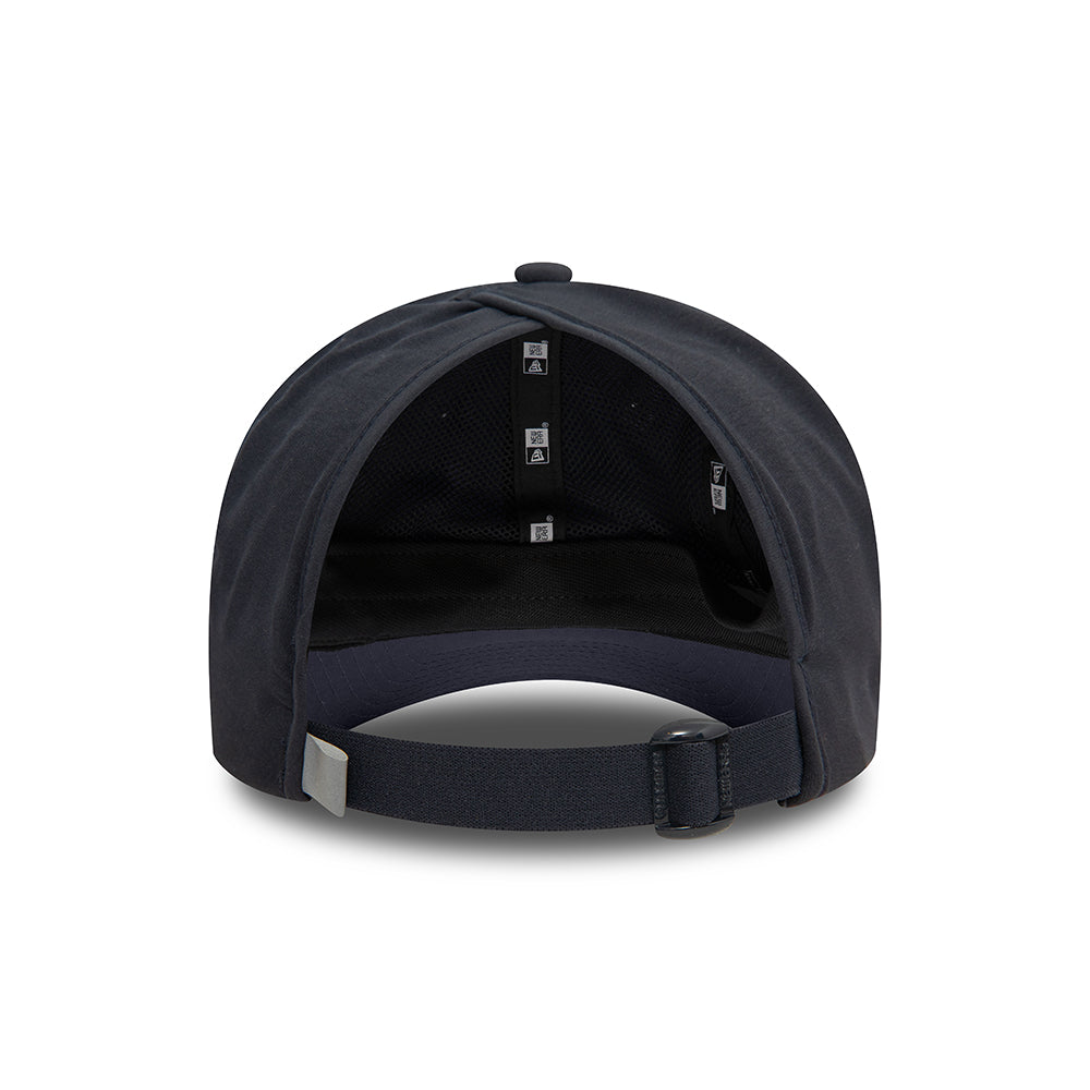 Gorra de béisbol Ponytail Open Back de New Era - Negro