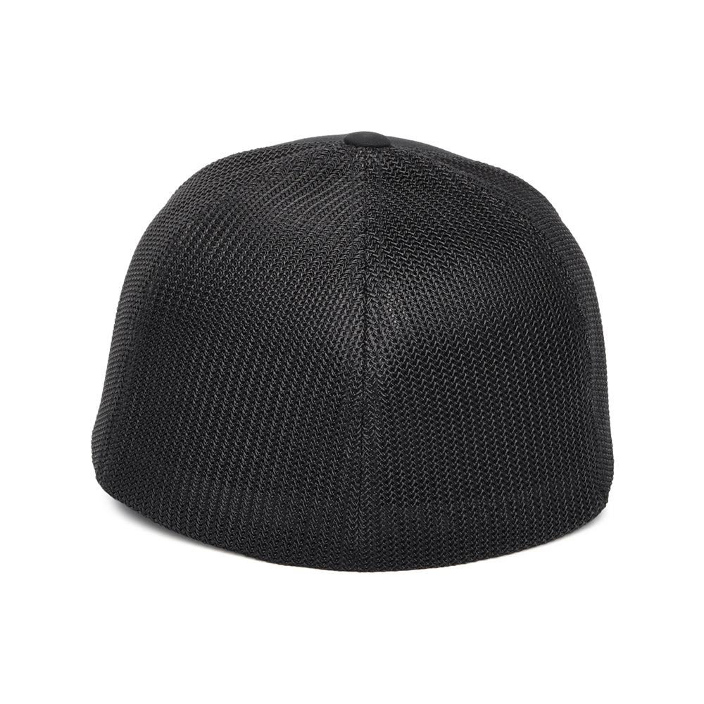 Gorra Trucker FlexFit Tonal - Negro