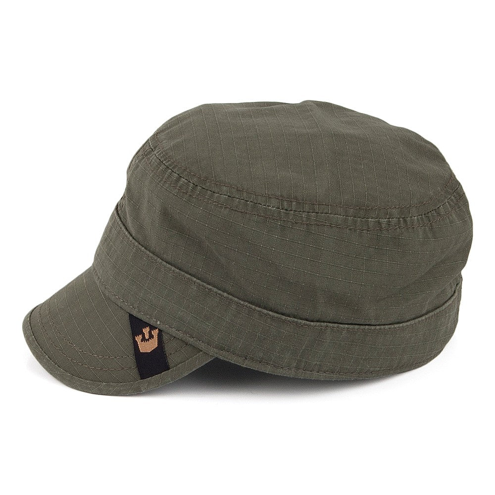 Gorra militar Private Cadet de Goorin - Verde Oliva