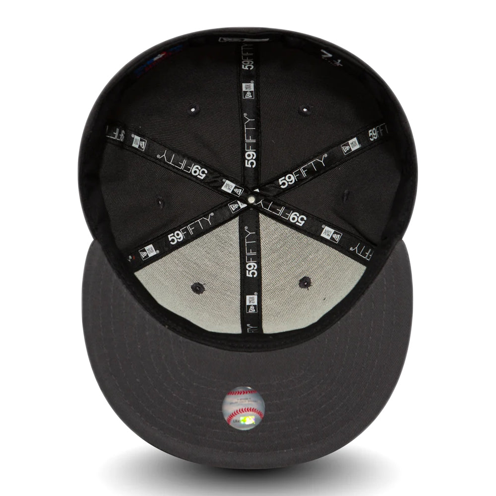 Gorra de béisbol 59FIFTY MLB League Essential New York Yankees de New Era - Gris Oscuro