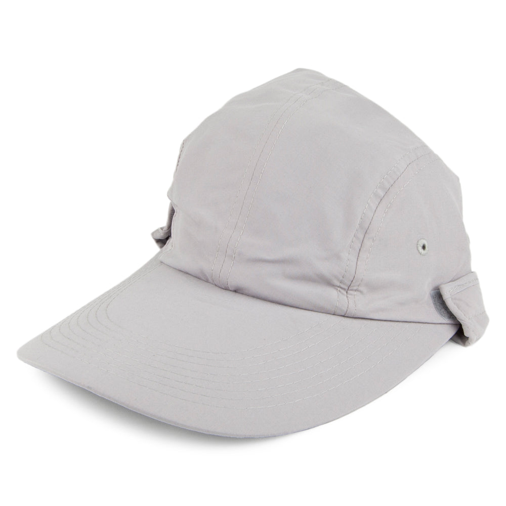 Gorra Protector solar extraíble de Dorfman Pacific - Gris