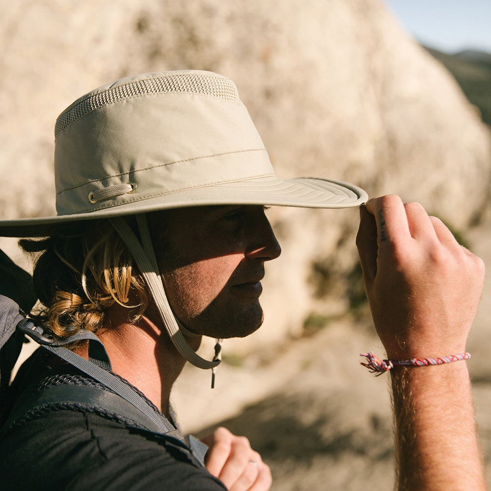 Sombrero de Sol LTM6 Airflo plegable de Tilley - Kaki