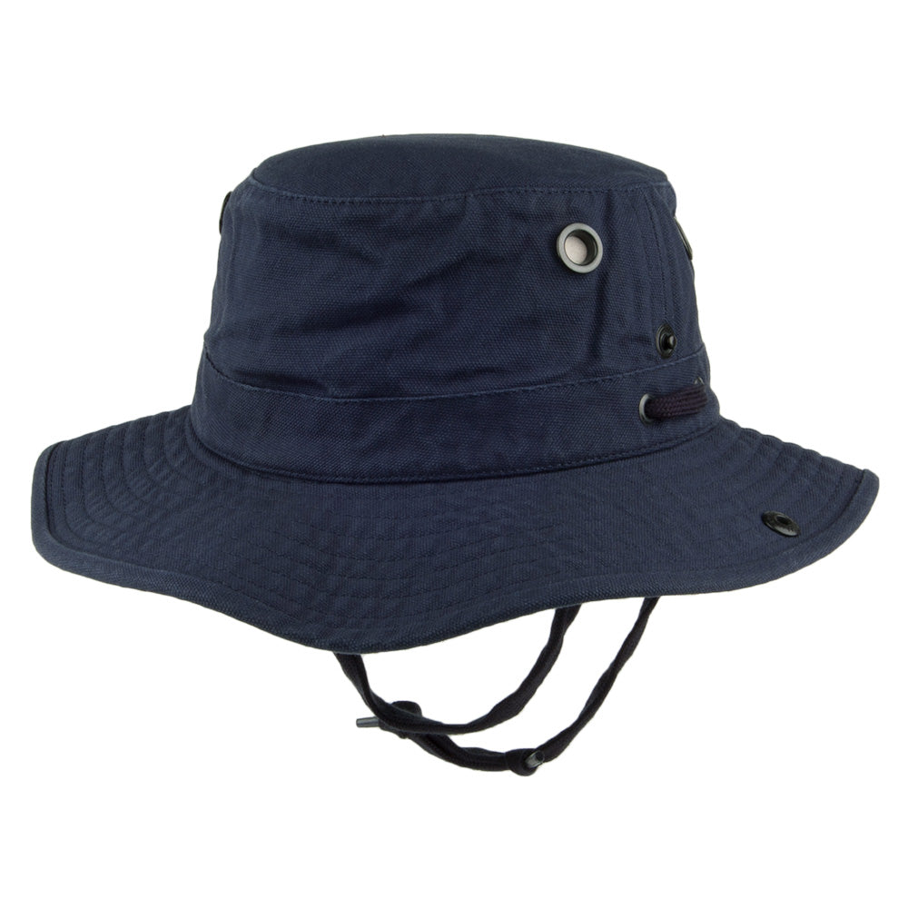 Sombrero de Sol T3 Wanderer plegable de Tilley - Azul Marino