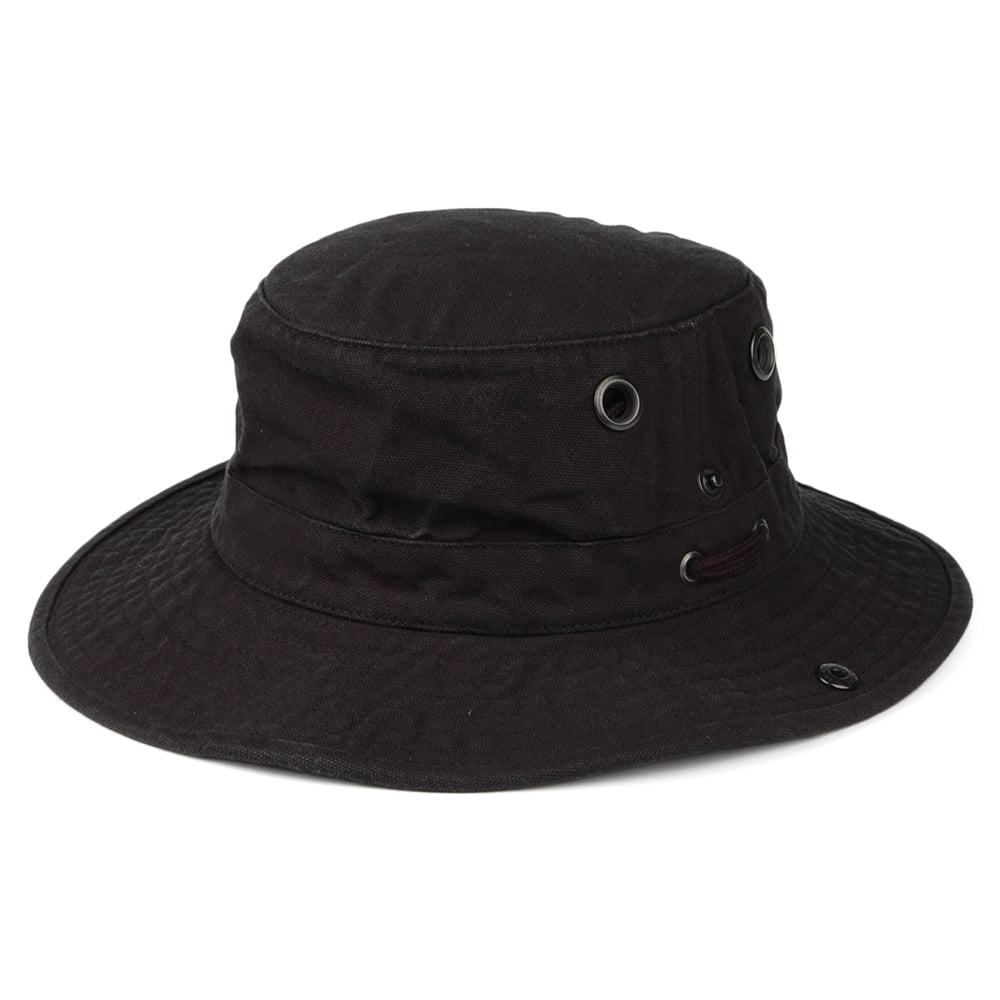 Sombrero de Sol T3 Wanderer plegable de Tilley - Negro
