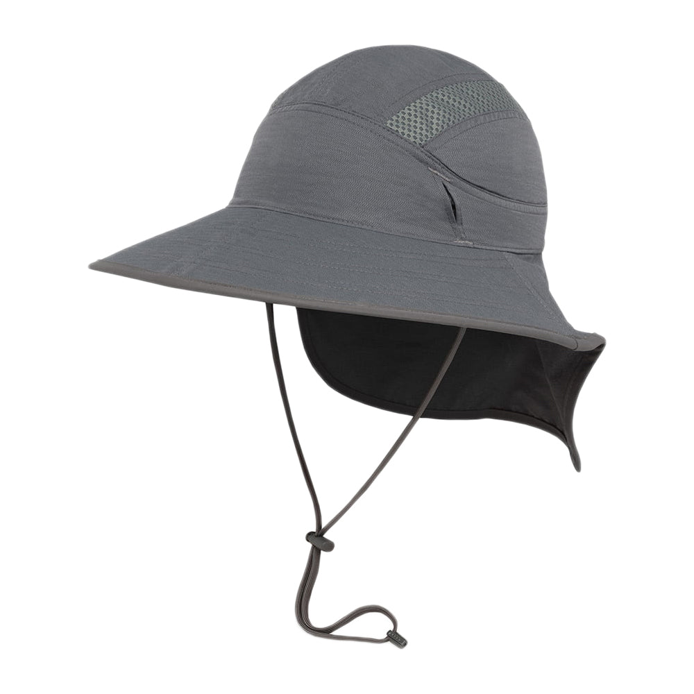 Sombrero de Sol Ultra Adventure resistente al agua de Sunday Afternoons - Gris Oscuro